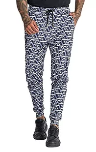 Gianni Kavanagh Spodnie męskie Black Destiny Cargo Jogger, czarny, XS - Spodnie męskie - miniaturka - grafika 1
