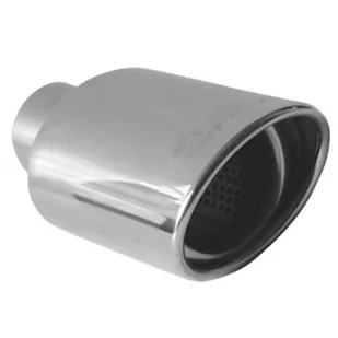 Końcówka rury wydechu tłumika R9 120x85 L-180 owal - Układ wydechowy - akcesoria - miniaturka - grafika 1