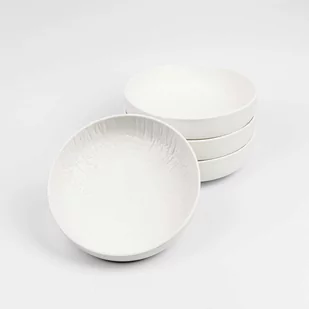 Fine Dine MISKA PŁYTKA NORDIC 1200ml 20 cm PORCELANA EARTH COLOURS BIAŁA - Miski i półmiski - miniaturka - grafika 4