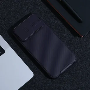 Nillkin CamShield Pro Case etui iPhone 14 Pro Max pancerny pokrowiec osłona na aparat kamerę niebieski - Etui i futerały do telefonów - miniaturka - grafika 17