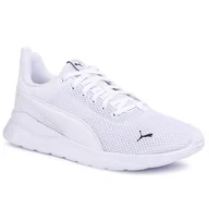 Półbuty męskie - Sneakersy Puma Anzarun Lite 371128 03 Puma White/Puma White - miniaturka - grafika 1
