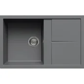 Zlewozmywaki - Elleci UNICO 300 titanium M73 METALTEK (LMU30073) - miniaturka - grafika 1