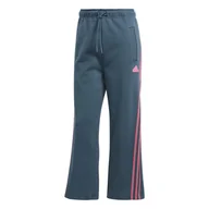 Dresy damskie - Spodnie dresowe damskie adidas FUTURE ICONS 3-STRIPES niebieskie IM2451-L - miniaturka - grafika 1