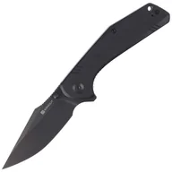 Noże - Nóż składany Sencut Actium Black G10, Black Stonewashed D2 (SA02C) - miniaturka - grafika 1