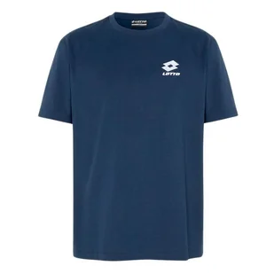 Koszulka męska Lotto 1124001-19-4024 - niebieska - Koszulki męskie - miniaturka - grafika 1