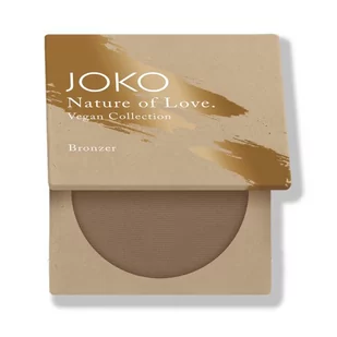 Joko JOKO Nature of Love. Vegan Collection Bronzer #02 8.0 g - Bronzery i konturowanie twarzy - miniaturka - grafika 1