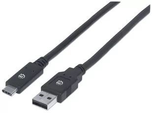 Manhattan Kabel USB, czarny 354974 - Kable USB - miniaturka - grafika 4