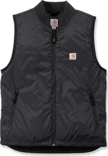 Carhartt Kamizelka Carhartt Shop Vest Black - Kamizelki męskie - miniaturka - grafika 1