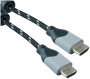 Kable - Kabel DPM HDMI to HDMI 4K v. 2.0 1.5 m czarno-biały (BMHD4K15) (5906881212448) - miniaturka - grafika 1