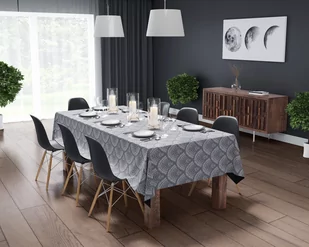 Obrus 140 x 180 Dekoracyjny Panama 4133A - Obrusy i serwetki - miniaturka - grafika 4