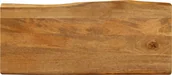 Stoły - vidaXL vidaXL Blat stołu, 80x40x2,5 cm, naturalna krawędź, lite drewno mango - miniaturka - grafika 1