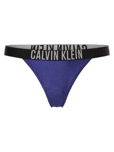 Calvin Klein Damskie figi bikini Kobiety Sztuczne włókno niebieski jednolity, S - Majtki damskie - miniaturka - grafika 1