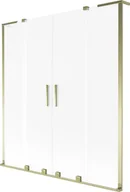 Parawany nawannowe - Mexen Velar L Duo parawan nawannowy 2-skrzydłowy rozsuwany 160 x 150 cm, szron, złoty - 896-160-003-32-50 - miniaturka - grafika 1