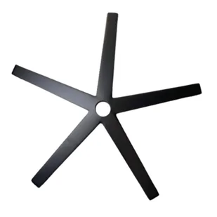 Czarna PIĘKNA stalowa podstawa krzyżak PFS 110/700 - Meble modułowe i akcesoria - miniaturka - grafika 1