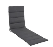 Poduszki ogrodowe - Patio Poduszka na leżak 63x193x5 cm Madera szara - miniaturka - grafika 1