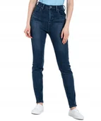 Spodnie damskie - Jeansy Lee Scarlett Super High L30LETLS Blue 26/33 - miniaturka - grafika 1