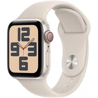 Smartwatch - Apple Watch SE 2-gen GPS + Cellular 40 mm S/M Biały - miniaturka - grafika 1