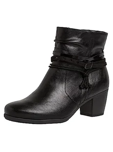 Jana Damskie botki 8-25365-41 szerokość H, czarny, 42 EU - Botki damskie - miniaturka - grafika 1