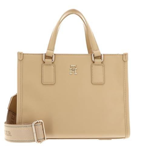 Tommy Hilfiger Th Monotype Mini Tote Aw0aw15977 Crossover, beżowy (Harvest Wheat), beżowy (Harvest Wheat), jeden rozmiar