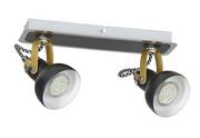 Lampy sufitowe - Keter Lighting Pixi lampa sufitowa (spot) 2-punktowa 1402 1402K - miniaturka - grafika 1