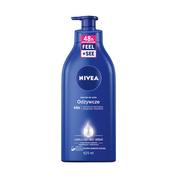 Balsamy i kremy do ciała - Nivea Nawilżająca Moc Serum odżywcze mleczko do ciała z pompką 625ml 93678-uniw - miniaturka - grafika 1