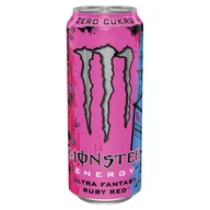 Napoje energetyczne i izotoniczne - Monster Energy Ultra Fantasy Ruby Red Gazowany napój energetyczny 500 ml - miniaturka - grafika 1