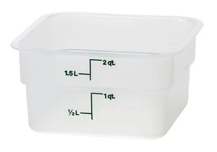 Cambro POJEMNIK NA ŻYWNOŚĆ Z POLIPROPYLENU CAMSQUARE® 1,9 l - Pojemniki kuchenne - miniaturka - grafika 1