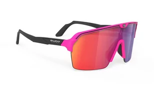 RUDY PROJECT Okulary przeciwsłoneczne SPINSHIELD AIR pink fluo multilaser red - Okulary sportowe - miniaturka - grafika 1