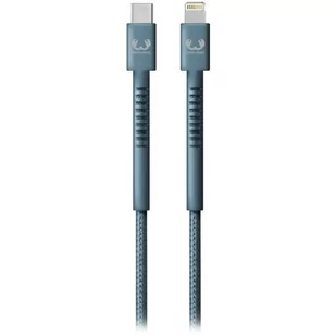 Kabel USB FRESH N REBEL USB-C to Lightning Fabriq Dive Blue 2 m> KARTA 50 ZA 500 < - Kable - miniaturka - grafika 1