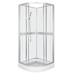 Kabina prysznicowa Classic 80 White + bateria - Kabiny prysznicowe - miniaturka - grafika 1