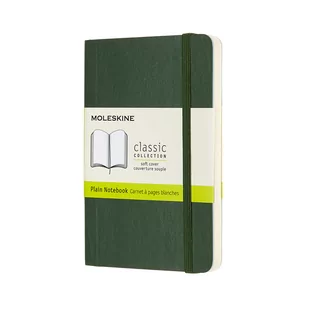 Moleskine Notes 9x14 gładki myrtle green MOLESKINE - Artykuły biurowe - miniaturka - grafika 2