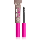 Akcesoria i kosmetyki do stylizacji brwi - NYX PROFESSIONAL MAKEUP Thick it. Stick it! Brow Mascara - Tusz do brwi Cool Blonde - miniaturka - grafika 1