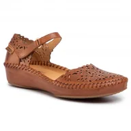 Półbuty damskie - Półbuty Pikolinos 655-0906 Brązowy - miniaturka - grafika 1