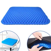 Poduszki na krzesła - Żelowa poduszka na krzesło COMFY z pokrowcem - miniaturka - grafika 1