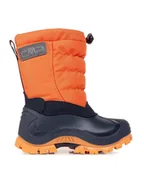 Buty dla chłopców - CMP Śniegowce Kids Hanki 2.0 30Q4704K Pomarańczowy - miniaturka - grafika 1