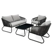 Meble ogrodowe - Zestaw mebli ogrodowych 4-osobowy di volio Paso - miniaturka - grafika 1