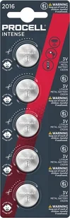 Duracell Duracell Batterie Procell - CR2016 Intense Lithium 5er Blis - Baterie i akcesoria - miniaturka - grafika 1