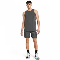 Spodenki męskie - Męskie spodenki do koszykówki Under Armour UA Zone 7\" Short - szare - miniaturka - grafika 1