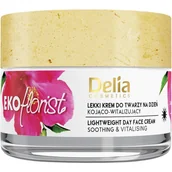 Kremy do twarzy - Delia Cosmetics Eko Florist Hibiskus Lekki Krem do twarzy na dzień kojąco witalizujący 50ml - miniaturka - grafika 1