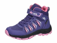 Buty dla chłopców - Lico Sines VS Buty trekkingowe, fioletowe/różowe, rozm. 41, Liliowo-ró?owy, 41 EU - miniaturka - grafika 1