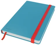 Notesy i bloczki - Leitz Notatnik A5/80 kratka 100g COSY SOFT TOUCH twarda oprawa niebieski morski /44540061/ ES1484-1 - miniaturka - grafika 1