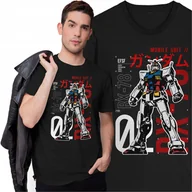 Koszulki męskie - Koszulka RX-178 Gundam Mk-II Anime Manga Roboty - miniaturka - grafika 1