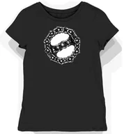 Koszulki i topy damskie - Koszulka damska czarna z Srebrnym Łańcuchem Motocyklowym XL - miniaturka - grafika 1