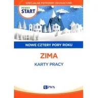 Poradniki hobbystyczne - Pewny Start Nowe cztery pory roku Zima Karty pracy Nowa - miniaturka - grafika 1