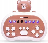 Zabawki interaktywne dla dzieci - Gra zręcznościowa muzyczna dla dzieci zabawka antystresowa Kształt miś - miniaturka - grafika 1