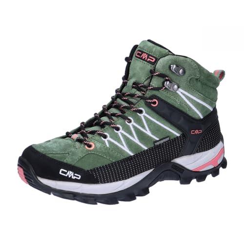 CMP Rigel Mid Wmn Shoes Wp damskie buty trekkingowe, Szałwia Stone, 37 EU