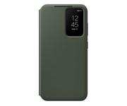 Etui i futerały do telefonów - Samsung Smart View Wallet Case do Galaxy S23+ zielony - miniaturka - grafika 1