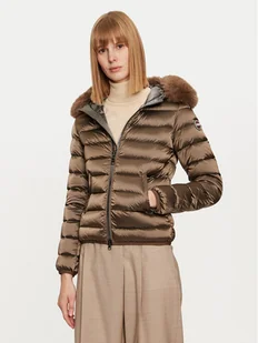 Colmar Kurtka puchowa 2286E 2YO Brązowy Slim Fit - Kurtki damskie - miniaturka - grafika 1