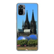 Etui i futerały do telefonów - König Design pokrowiec kompatybilny z Xiaomi Redmi Note 10S plastikowe miękkie etui na telefon - Etui na telefon komórkowy Cologne Cathedral - miniaturka - grafika 1
