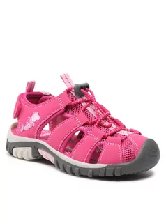 Buty dla dziewczynek - Regatta Sandały Peppa Sandal RKF712 Różowy - grafika 1